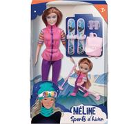 Poupée mannequin Méline sports d'hiver