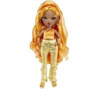 Poupée mannequin Rainbow High S4 - Meena Fleur - Orange - Accessoires inclus