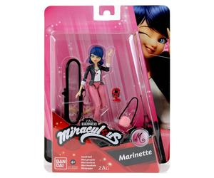 Poupée Marinette Petite De 12Cm Miraculous Ladybug : Accessoires, Acolyte Kwami