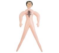 Poupée masculine gonflable, figurine gonflable en PVC grandeur nature de 150 cm, cadeau amusant pour enterrement de vie de jeune fille, accessoires d'Halloween, décoration de farce et accessoires