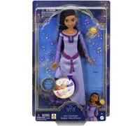 Mattel Disney Wish Poupée Articulée Asha De Rosas Chanteuse Avec Figurine Star, Tenue Amovible, Chante En Français, Cheveux Tressés, Jouet Enfant, Dès 3 Ans, HVX69