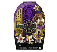 Monster High Monstrueux Secrets Clawdeen Wolf Coffret Énigmes à Hauntlywood avec poupée, dressing et plus de 19 surprises glamour, dont des vêtements pour poupée, JBG80