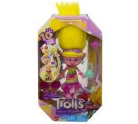 Mattel Trolls 3, Poupée Viva Surprises 2 en 1, avec Plus de 10 Accessoires pour Coiffures et Looks Stylés, À Collectionner, Jouet Enfant, A Partir De 3 Ans, HNF17