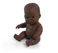 Poupée - Miniland - 31144 - 21 cm - Fille - Anatomiquement correcte - Marron