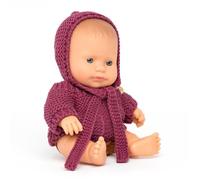 Poupée MINILAND Baby Doll Européen Garçon 21 cm - Fabriquée avec des matériaux de haute qualité