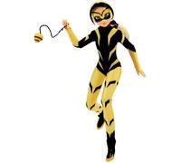 Poupée Miraculous articulée - BANDAI - Vesperia - Licence Miraculous - 26 cm - 11 points d’articulation - Jaune et noir