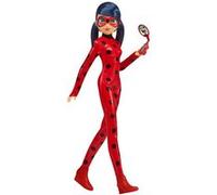 Bandai - Miraculous Ladybug - Poupée Mannequin 26 Cm - Ladybug Avec Son Téléphone - Nouveau Costume Effet Vinyle - P50028