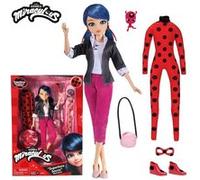 Miraculous Ladybug - Poupée mannequin 26 cm et ses deux tenues - BANDAI