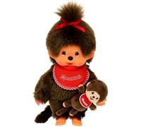 Monchhichi Monchhichi Meisje Met Mini Monchhichi - 20 Cm