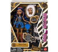 Monster High Poupée Boo-riginal Robecca Steam – socle, journal intime, pingouin JHK59