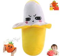 Poupée musicale interactive avec capteurs, oreilles musicales sensibles au piano, jouet musical pour enfants sensible au corps humain, métronome en peluche en forme de fruit, jouets interactifs (A)