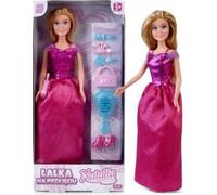 Poupée Natalia 29Cm Princesse Violet 122026 Poupée En Robe De Bal, 3X Épingle, 2X Sac À Main, Brosse, Chaussures