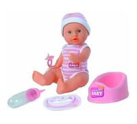 Poupée NEW BORN BABY BABY DARLING, 30 CM / ACCESSORIES pour enfant fille de plus de 3 ans - Rose
