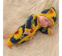 Poupée Nouveau-Né Réaliste En Silicone, 11 Pouces, Corps Complet, Jouets Pour Tout-Petits, Fait À La Main