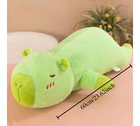Poupée-oreiller professionnel Capybara endormi, convient pour le canapé / la chambre / l'extérieur. Poupée Capybara Kawaii. C'est un excellent cadeau pour un ami ou un membre de la famille spécial pen