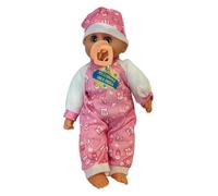 Poupée parlante poupées ride pleure appelle maman papa couleurs assorties couleur aléatoire émet des sons comme un vrai bébé pleure ride parle poupée moelleux avec tétine poupée douce avec voix