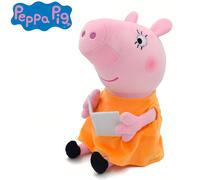 Poupée-peluche géante du personnage de Peppa Pig, cadeau de Noël pour enfants. Cadeau pour maman et papa Pig pour créer votre propre histoire. Cadeau pour filles, garçons et tout-petits. Marionnette à