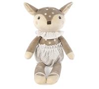 Poupée peluche petit cerf nara marron TU