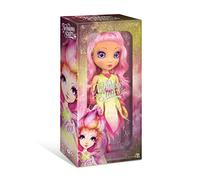 Poupée Petulia Nebulous Stars, 38 cm - Cheveux Longs Rose, Robe Pétales de Fleurs, Bijoux et Autres Accessoires de Poupée - Enfants à partir de 3 Ans - Inclus l'Histoire de Petulia