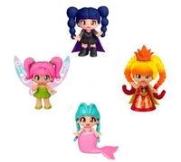 Poupée Pinypon - Pinypon - 700017466 - Lot de 4 figurines - Interchangeables - Pour enfants à partir de 4 ans