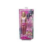 Barbie®-Barbie® Plage-Poupée blonde en maillot de bain et accessoires HPL73