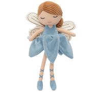 Poupée souple fairy bleu, marron, écru TU
