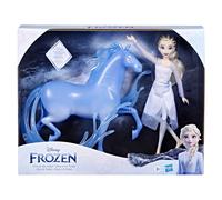 Poupée Princesse Elsa Et Nokk, Le Cheval - La Reine Des Neiges 2 Disney