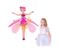 Poupée princesse fée volante magique, jouets de fée volante pour filles, jeu de jeu RC jouet volant Mini drone jouets d'intérieur
