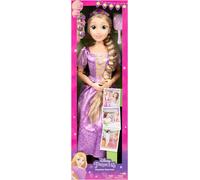 Poupée géante - DISNEY PRINCESS - Raiponce - 80 cm - Accessoires de coiffure inclus - Mixte