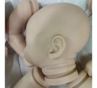 Poupée Reborn En Silicone De 19 Pouces, Modèle De Sommeil, Jouet Réel, Anniversaire, Nouveau Né, Inachevé, Pièces De Couleur Souples