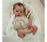 Poupée Reborn Fille 20 Pouces Réaliste Nouveau-Né Bébé Reborn Poupée Poupons de Silicone Fille Baby Dolls Poupee Reborn Ressemble à Un Vrai bébé 50 cm