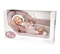 MuÑecas Arias Gadea With Blanket Baby Doll 40 Cm Beige Enfants