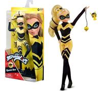 Figurine pour enfant GENERIQUE Miraculous 50003 Miraculous Tales of Ladybug & ; Cat Noir Queen Bee 10.5jaune Fashion Doll Collectible Figurine