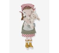 Little Dutch 4565 - Poupée en tissu - Paysanne rose avec mouton (35 cm)