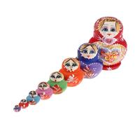 Poupée Russe Matryoshka À 10 Couches, Jouets Pour Filles Rouges, Décoration De Maison Pour Amis