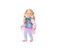 Zapf Creation Sally 877678 Poupée avec Corps Doux et Poils Longs 63 cm
