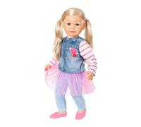 Zapf Creation Sally 877678 Poupée avec Corps Doux et Poils Longs 63 cm