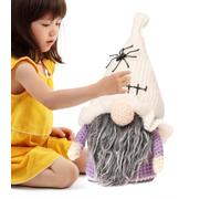 Poupée sans visage - Décoration d'Halloween - Article de décoration | Gnome d'Halloween Décoration intérieure pour fête, bibliothèque, dortoir, appartement, enfants, filles, adultes