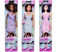 Poupée - SIMBA - Steffi Love Friends - Robe Tendance et Accessoires - 29 cm - 3 Couleurs Assorties