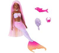 Barbie - Poupée Brooklyn Sirène A Touch Of Magic - Changeante de couleur - Rose - Pour enfants
