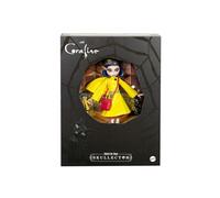 Monster High Poupée Skullector Coraline – Imperméable jaune, robe et accessoires – JHK65