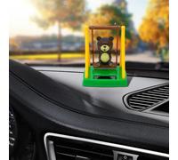 Poupée solaire pour tableau de bord, adorable ours à bascule pour décoration de bureau et de tableau de bord, jouets pour enfants Figurines d'ours à bascule à énergie solaire pour voiture, bureau, mai