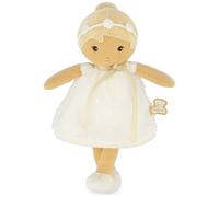 Kaloo - Poupée en tissu Daphné 25 cm - Robe en organza à pois - Boîte cadeau - Ruban personnalisable