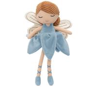 Poupée souple fairy bleu, marron, écru TU