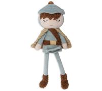 Jollein Poupée Câline - Knight Duke - Chevalier avec Cape - 30 cm - Poupée en Peluche - pour Bébés et Enfants - Lavable à la Main - Cadeau de Naissance - Jouet pour Bébé