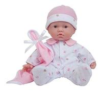 Poupée souple lavable JC TOYS Baby 27,9 cm - rose