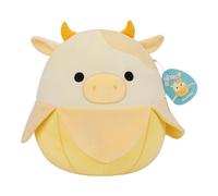 Poupée Squishmallows Medium Plush Bowman Banana Cow Polybag Jaune et Beige