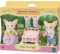 Poupée - SYLVANIAN FAMILIES - Famille Fennec - Multicolore - Articulée et habillée avec soin