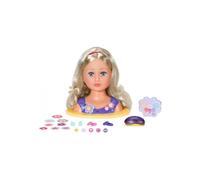 Poupee Tete a coiffer et maquiller 27cm avec accessoires cheveux et maquillage - Baby Born Sister - Jouet enfant des 3 ans