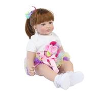 Poupée Toddler renaissante, silicone souple, réaliste, 346dfzhd